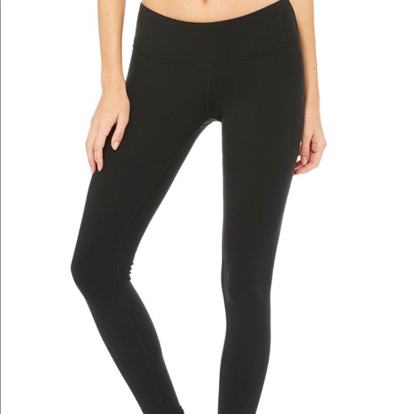 Alo Yoga Airbrush Leggings Black - Picture 3 of 5